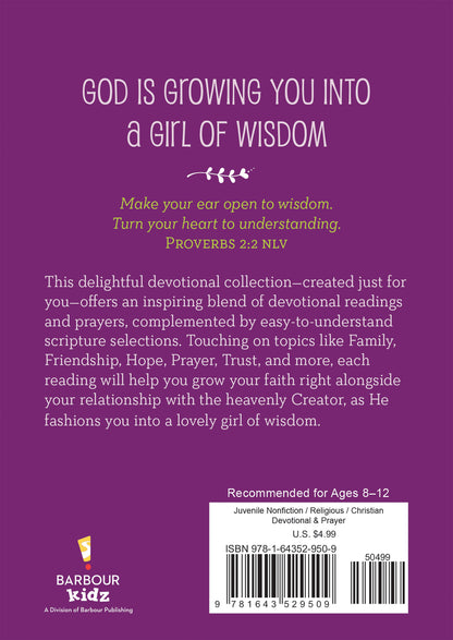 How God Grows a Girl of Wisdom - The Christian Gift Company