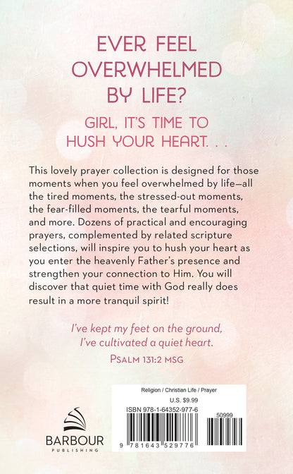 Girl, Hush Your Heart - The Christian Gift Company