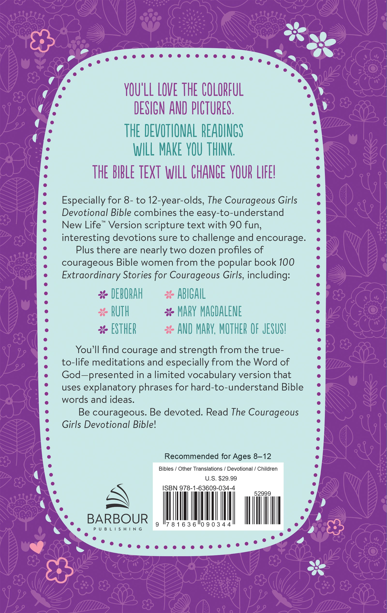 The Courageous Girls Devotional Bible - The Christian Gift Company