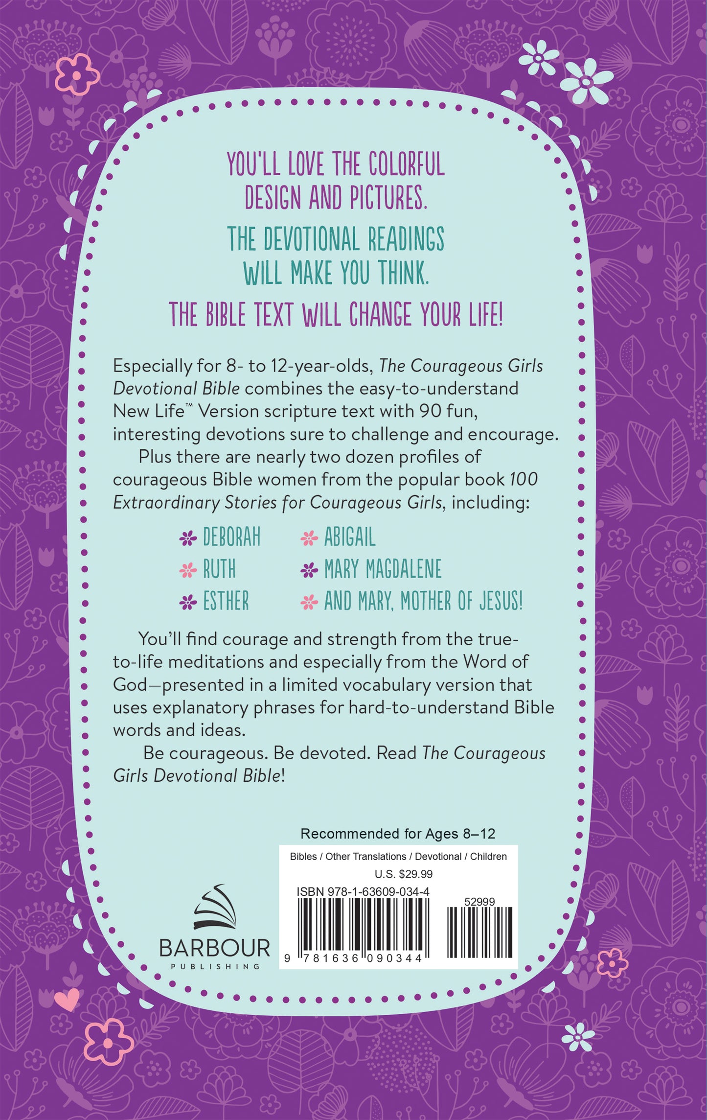 The Courageous Girls Devotional Bible - The Christian Gift Company