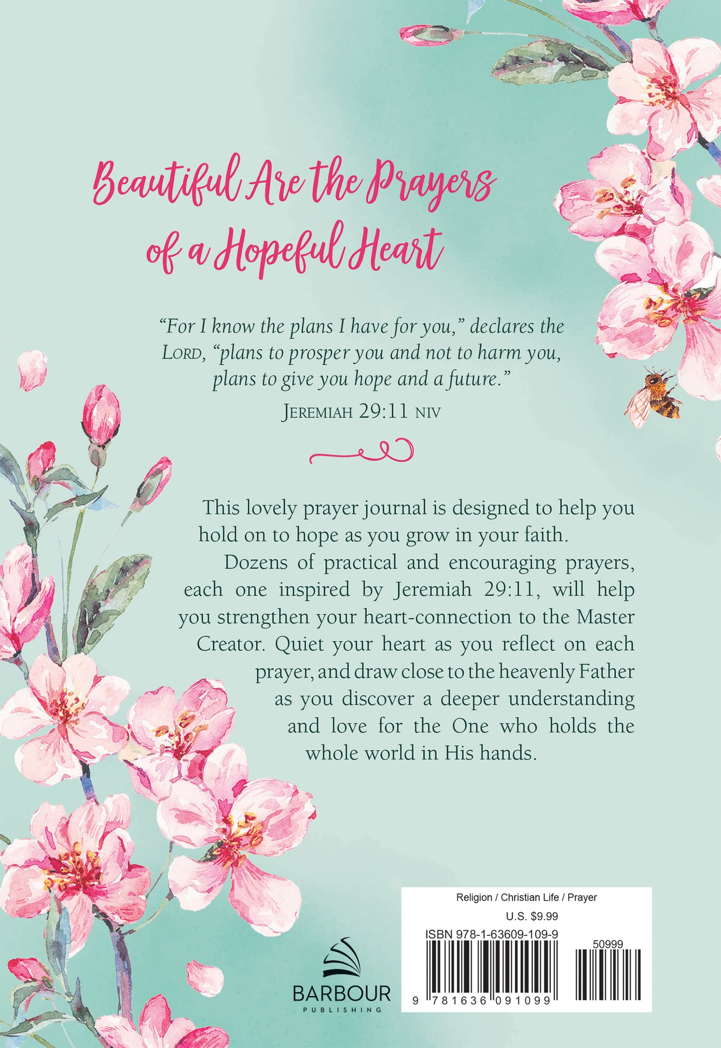 180 Prayers for a Hopeful Heart Devotional Journal - The Christian Gift Company