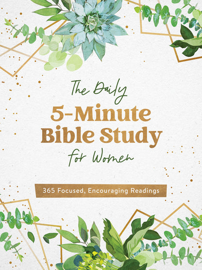 The Daily 5-Minute Bible Study for Women - The Christian Gift Company