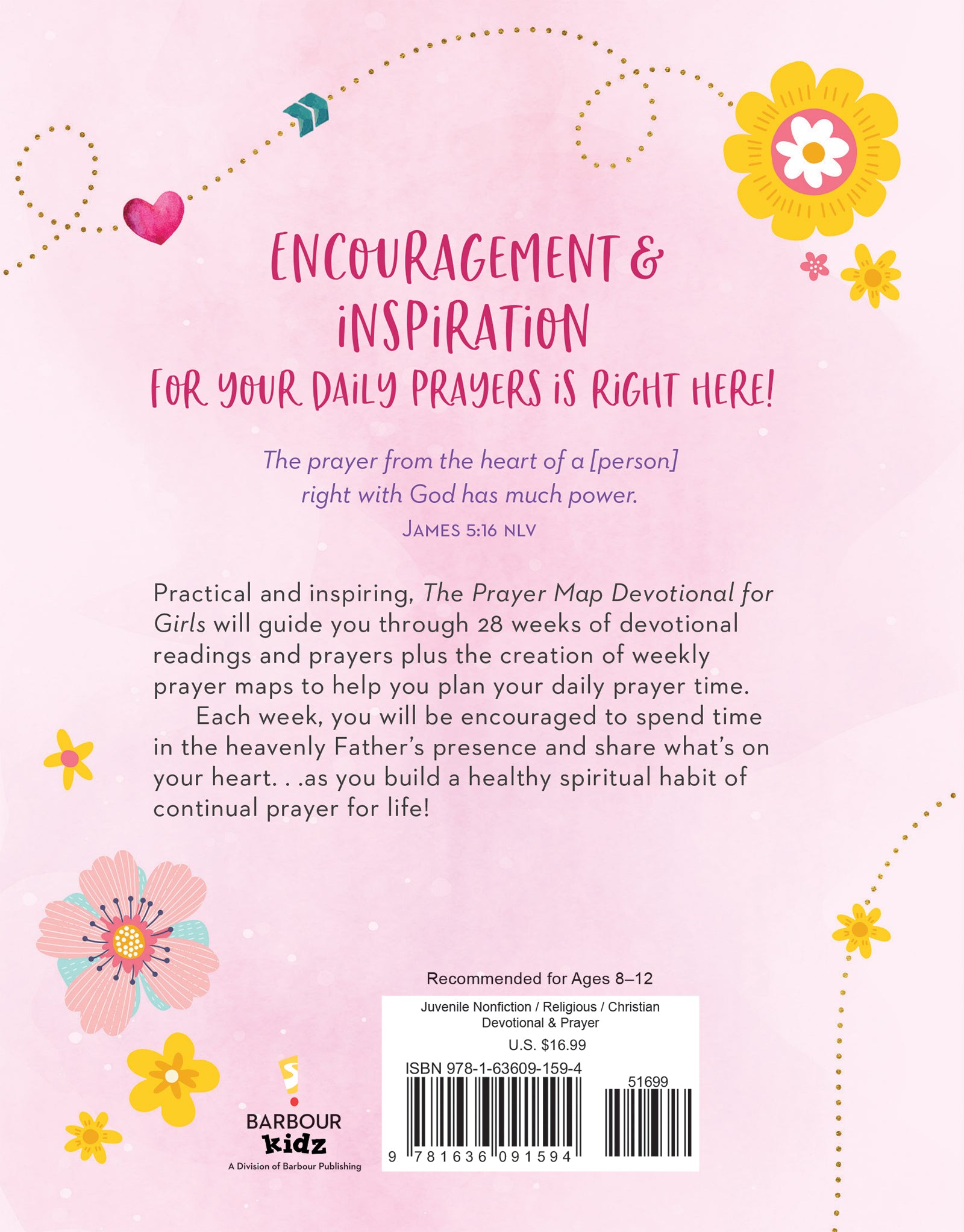 The Prayer Map Devotional for Girls - The Christian Gift Company