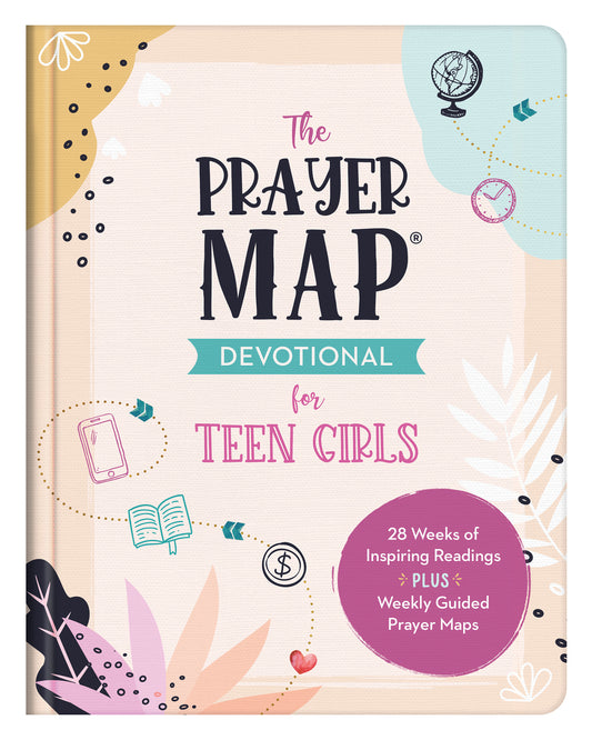 The Prayer Map Devotional for Teen Girls - The Christian Gift Company