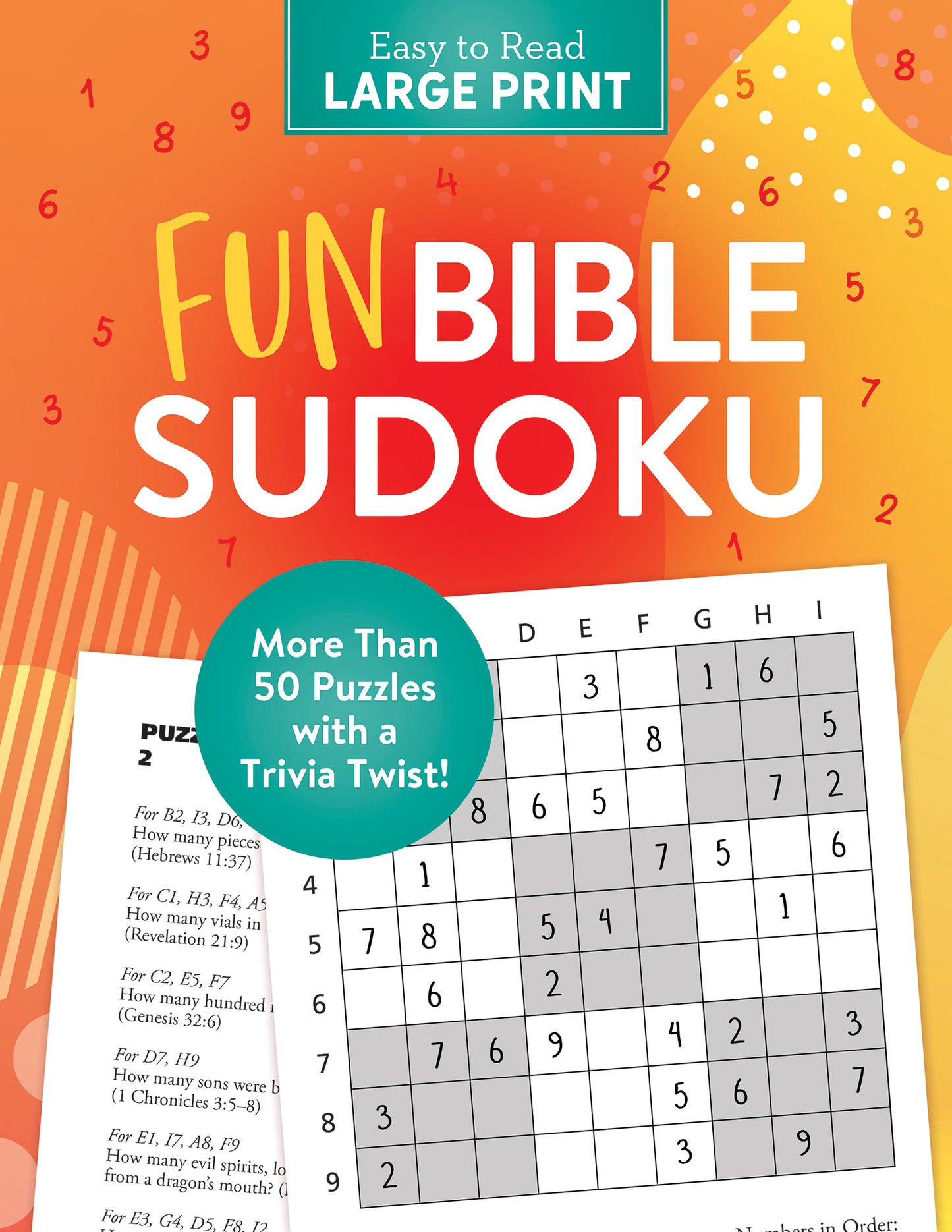 Fun Bible Sudoku Large Print - The Christian Gift Company