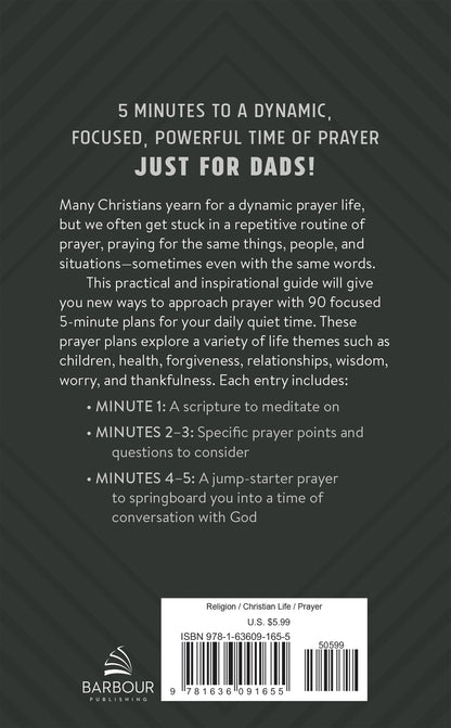 The 5-Minute Prayer Plan for Dads - The Christian Gift Company