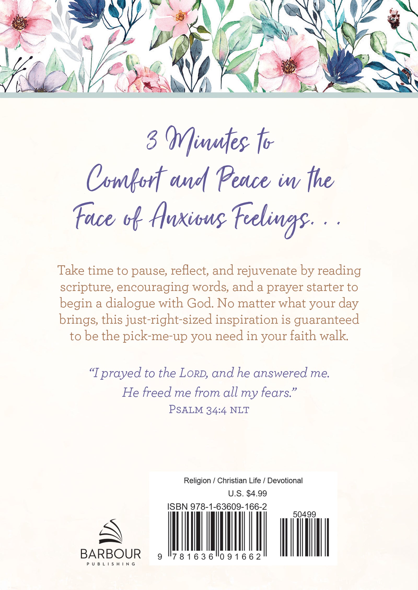 3-Minute Devotions for an Anxious Heart - The Christian Gift Company