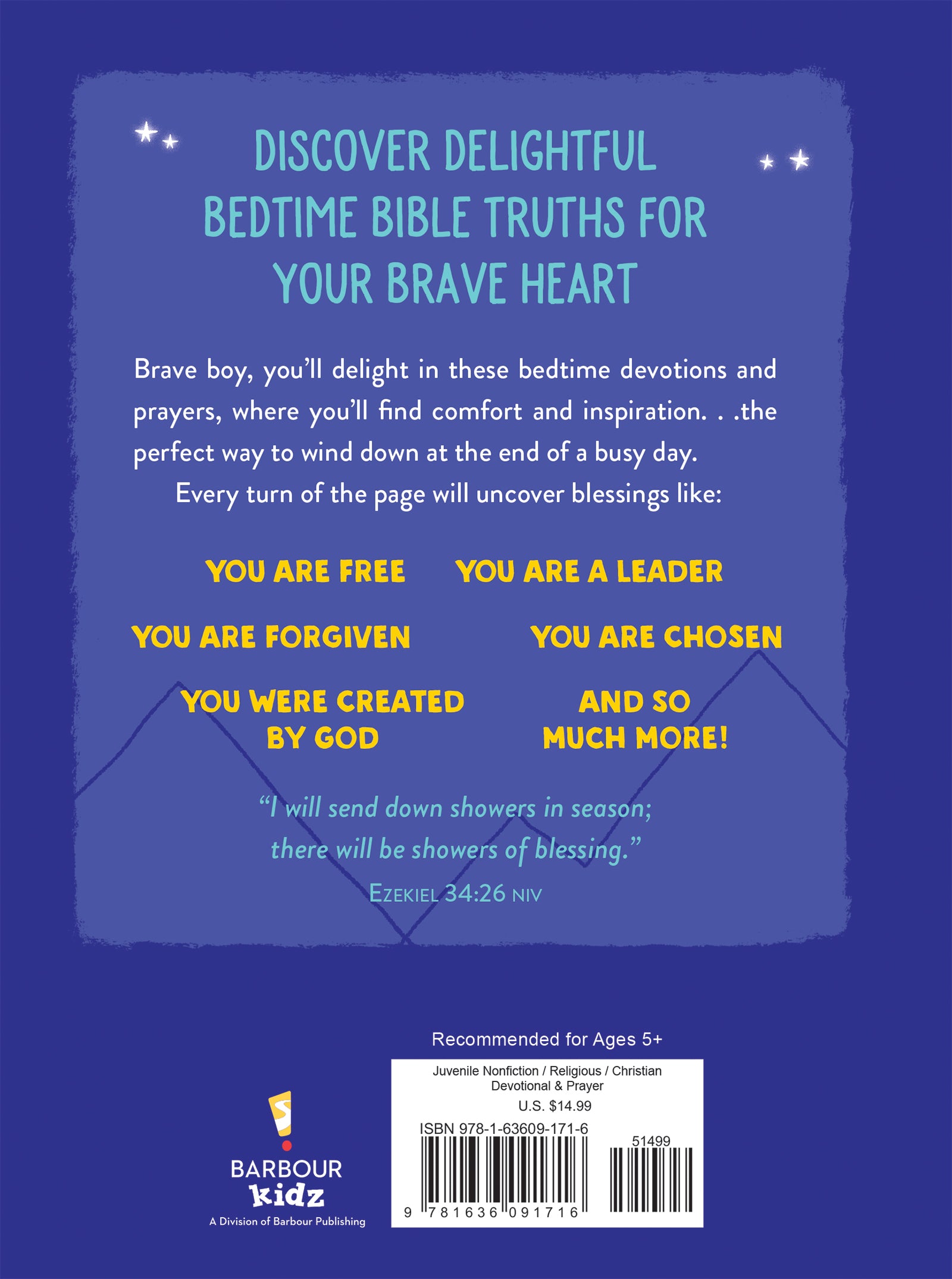 Bedtime Blessings and Prayers for Brave Boys - The Christian Gift Company