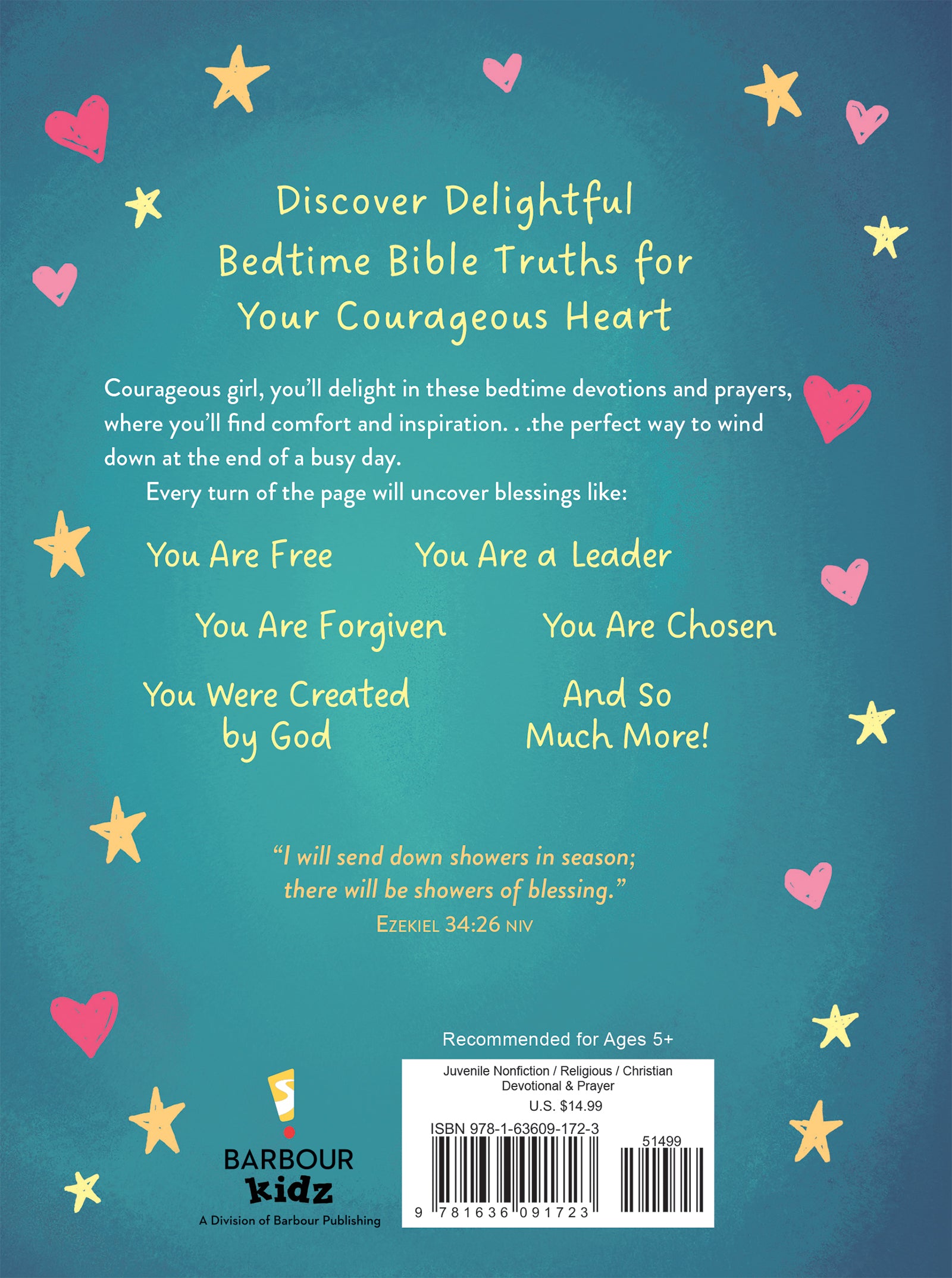 Bedtime Blessings and Prayers for Courageous Girls - The Christian Gift Company