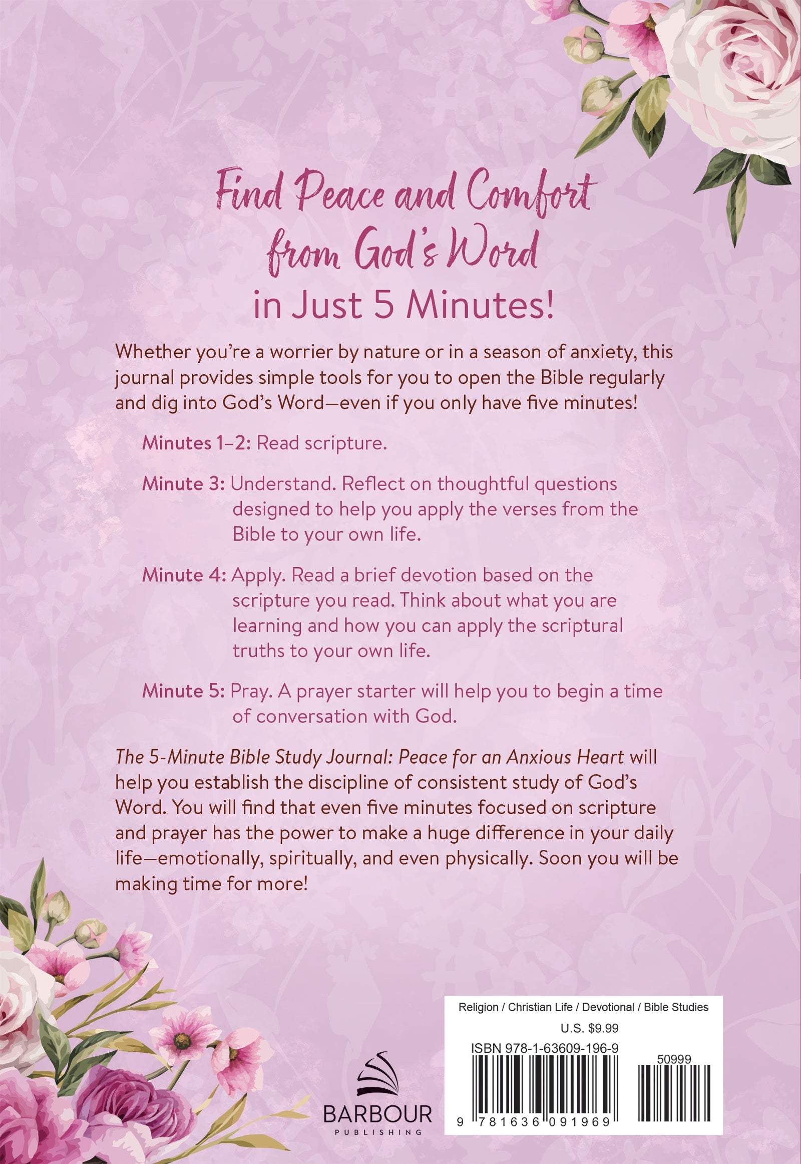 The 5-Minute Bible Study Journal - The Christian Gift Company