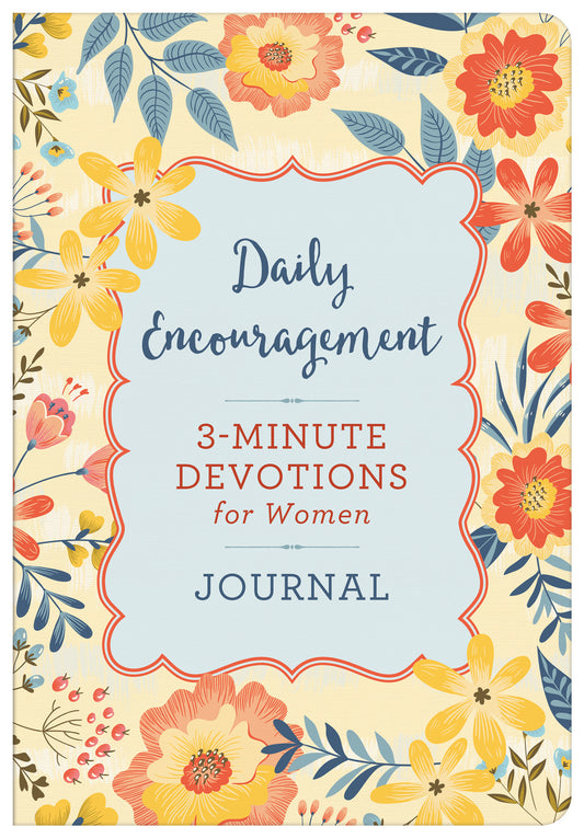 Daily Encouragement: 3-Minute Devotions for Women Journal - The Christian Gift Company