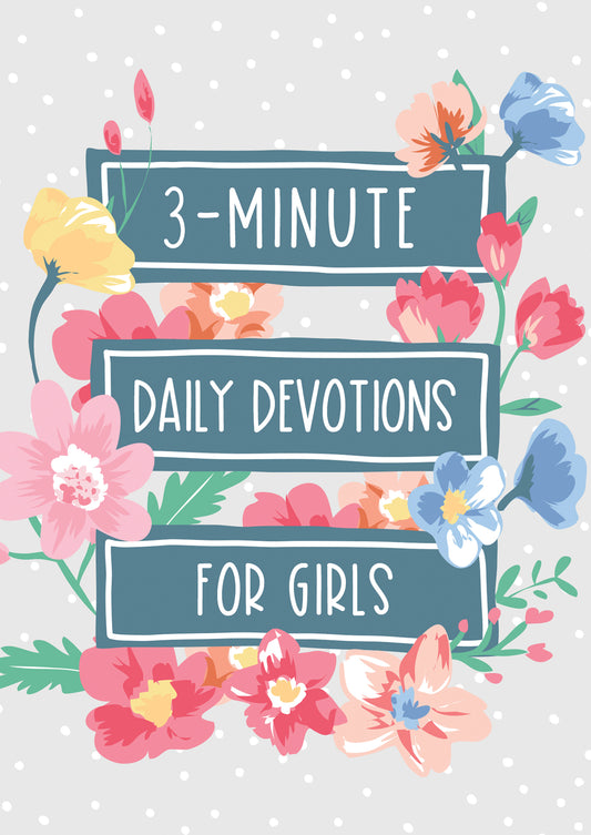 3-Minute Daily Devotions for Girls - The Christian Gift Company