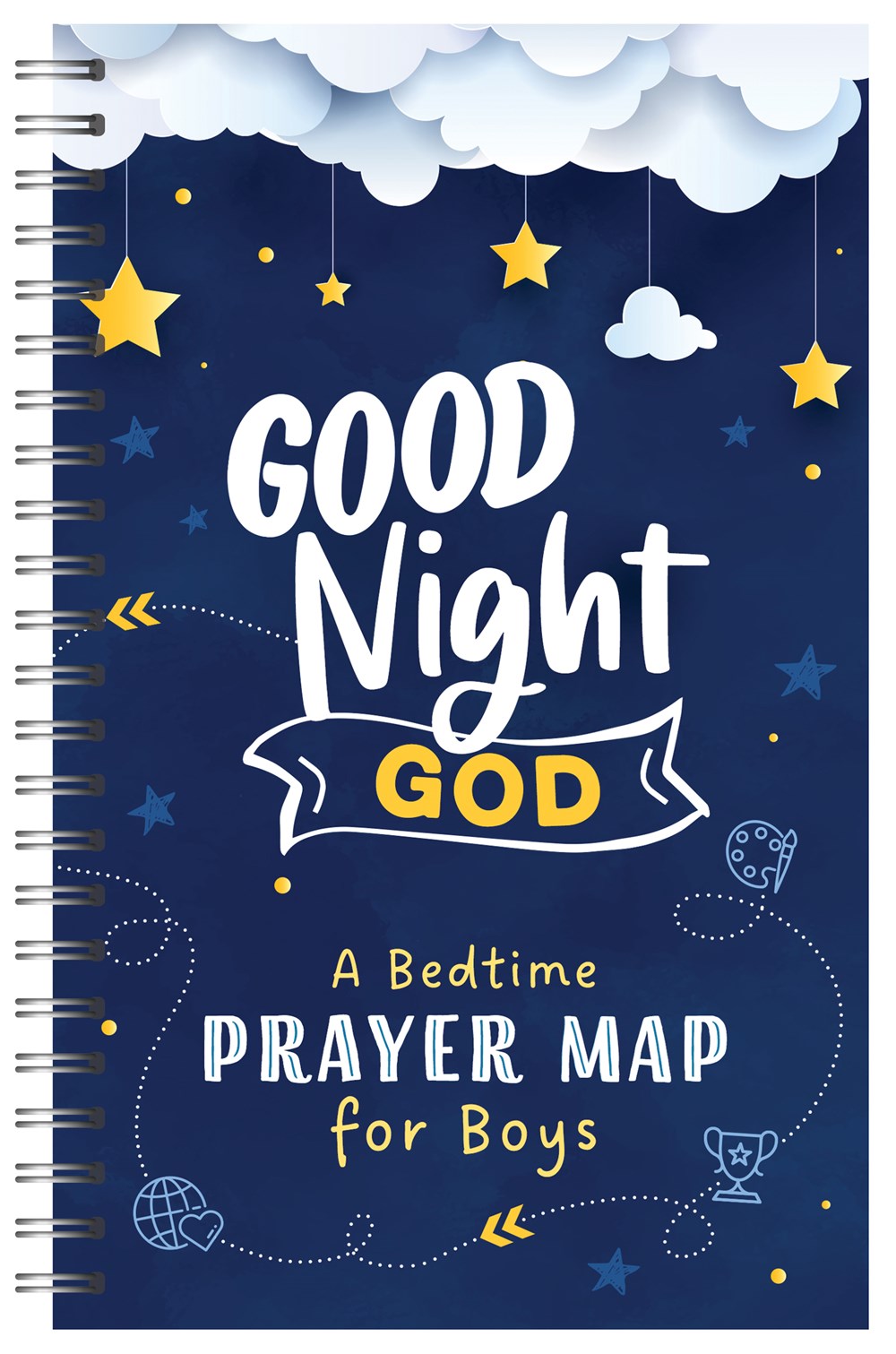 Good Night, God: A Bedtime Prayer Map for Boys - The Christian Gift Company