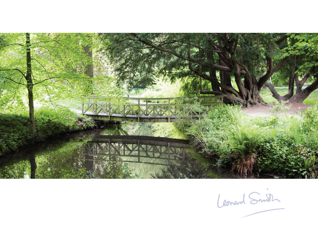 Blank Card - Bridge Over Stream - The Christian Gift Company