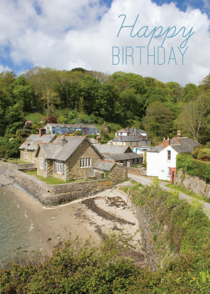 Birthday Card - Durgan Cornwall - The Christian Gift Company