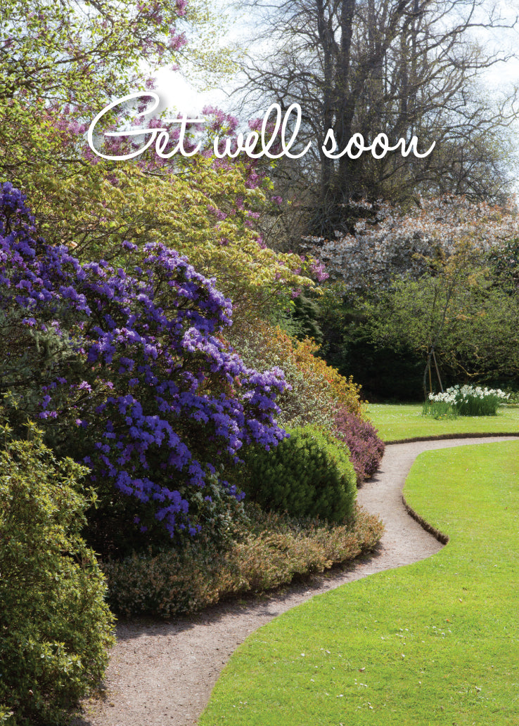 Get Well Card - Castle Garden Path - The Christian Gift Company