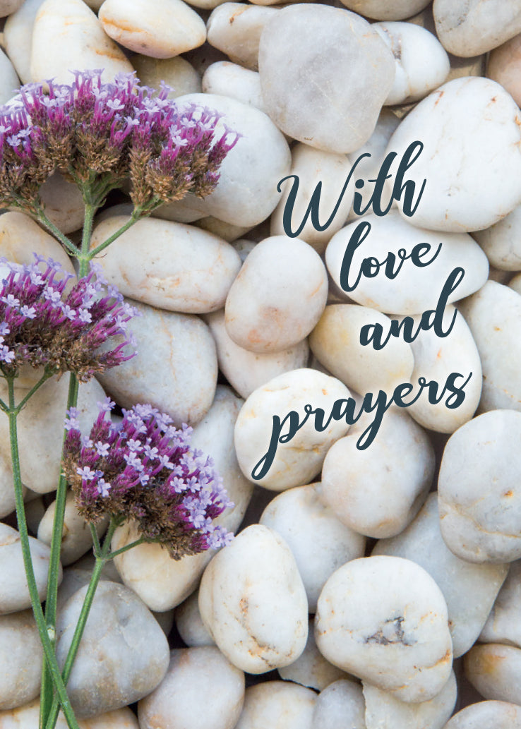 Praying for You Card - Pebbles And Verbena - The Christian Gift Company