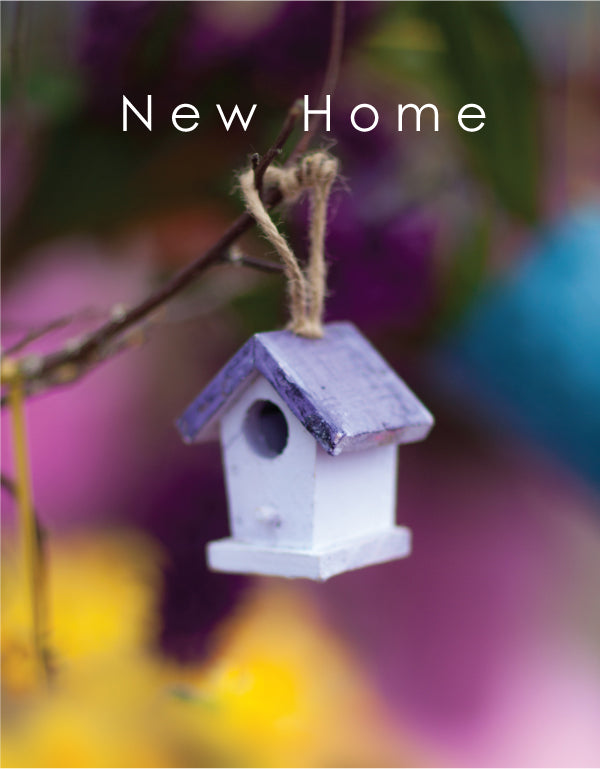 New Home Card - Miniature Bird House - The Christian Gift Company