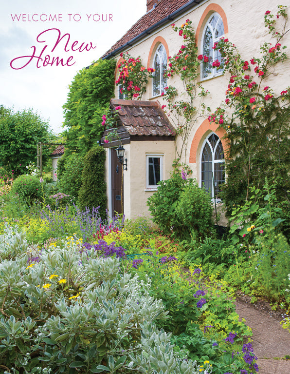 New Home Card - Cottage And Garden - The Christian Gift Company