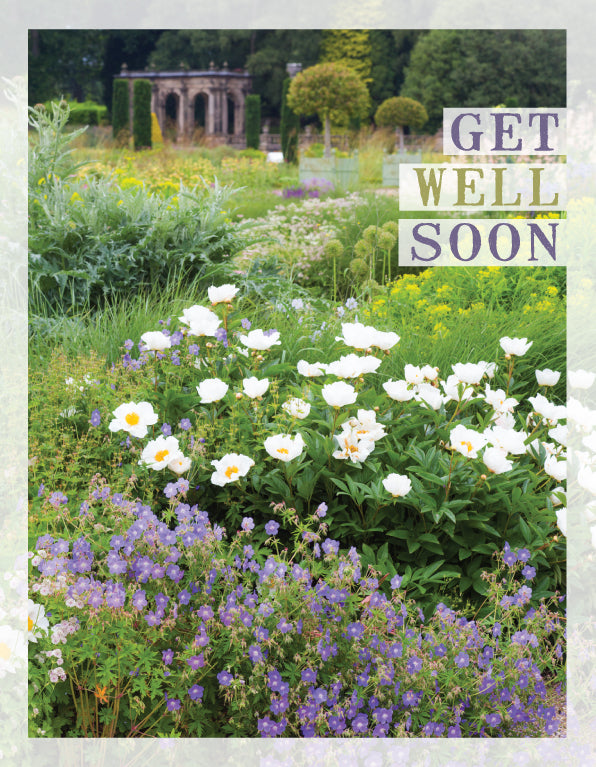 Get Well Card - Trentham Gardens - The Christian Gift Company