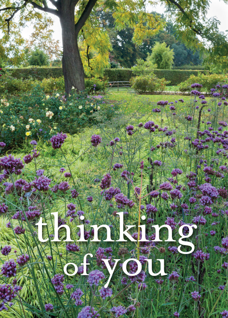 Thinking of You Card - RHS Wisley - The Christian Gift Company