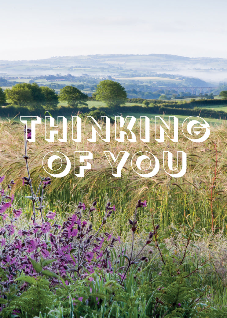 Thinking of You Card - Cornish Scene - The Christian Gift Company