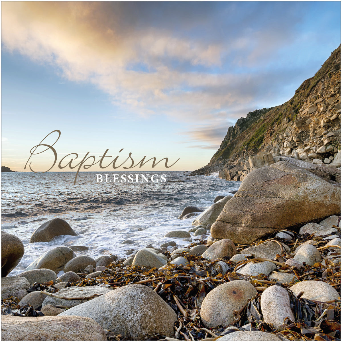 Baptism Card - Shoreline - The Christian Gift Company
