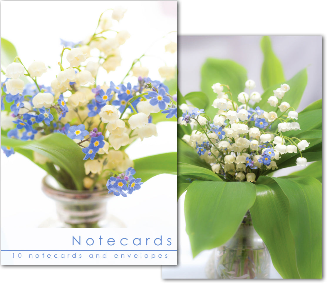 W147 Notecards: Lily Of The Valley - The Christian Gift Company