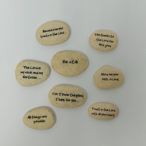 Assorted Bible Verse Pocket Stones - The Christian Gift Company