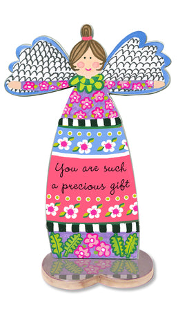 You Are such A Precious Gift Metal Angel - The Christian Gift Company