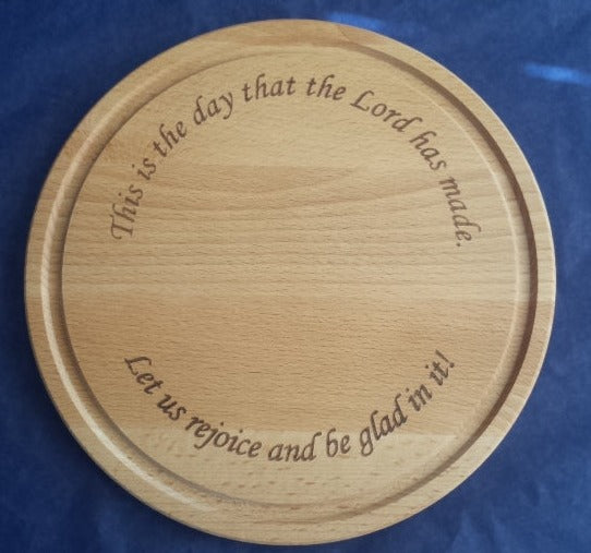 Bread Board - This Is The Day Rejoice - The Christian Gift Company
