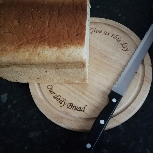 Bread Board - Give Us Today Our Daily Bread - The Christian Gift Company