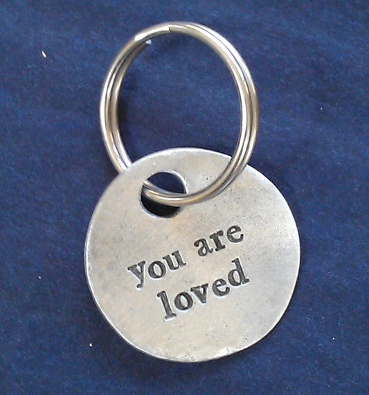 You Are Loved Keyring - The Christian Gift Company