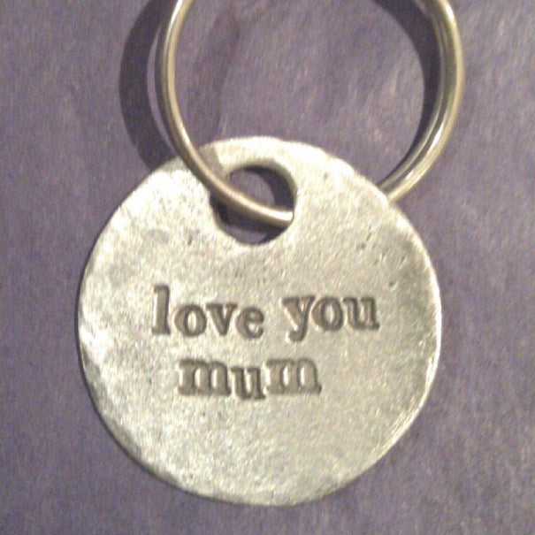 Love You Mum/Mummy Keyring - The Christian Gift Company