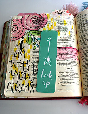 Metal Bookmark - Look Up - The Christian Gift Company