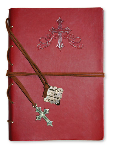 For God So Loved Faux Leather Journal - The Christian Gift Company