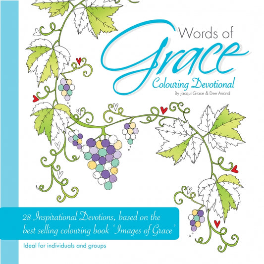 Words of Grace Colouring Devotional - The Christian Gift Company