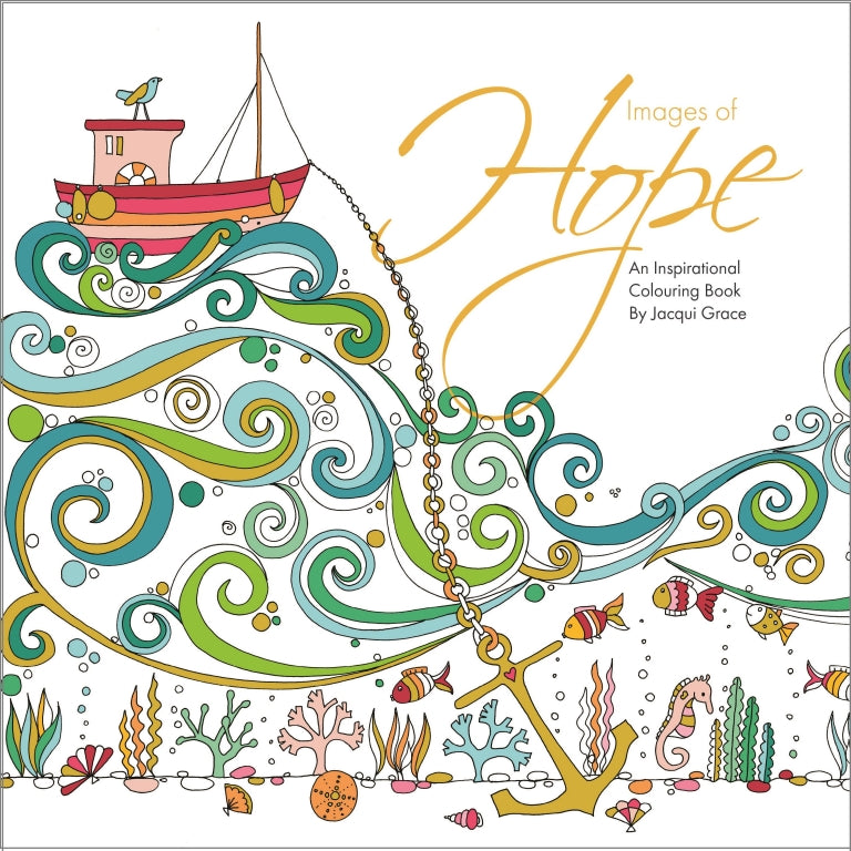 Images of Hope Inspirational Colouring Book - The Christian Gift Company