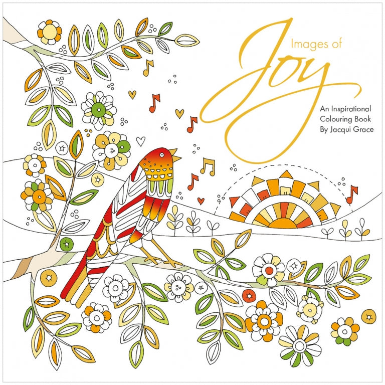 Images of Joy Inspirational Colouring Book - The Christian Gift Company