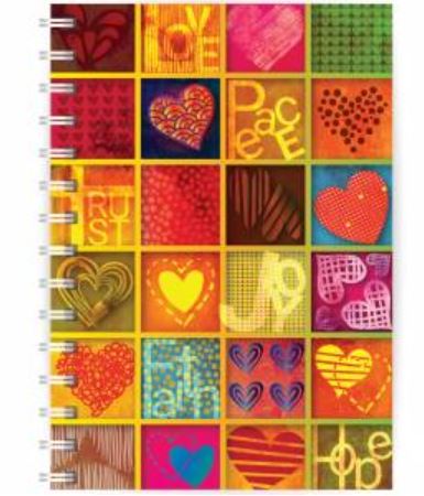 Love Peace Trust Notebook - The Christian Gift Company