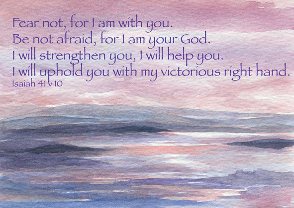 Fear Not Inspirational Card - The Christian Gift Company