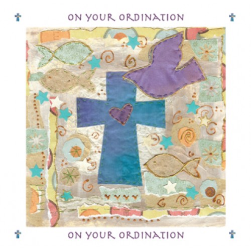 Ordination Dove Card - The Christian Gift Company