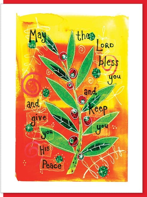 May the Lord Bless You Card - The Christian Gift Company