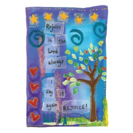 Rejoice in the Lord Card - The Christian Gift Company