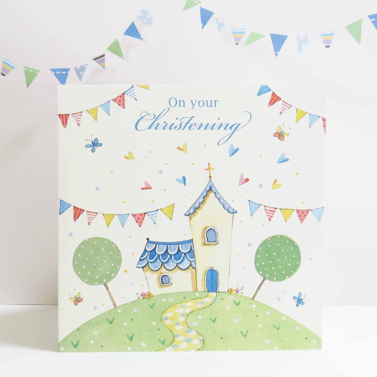 On Your Christening Greetings Card - The Christian Gift Company