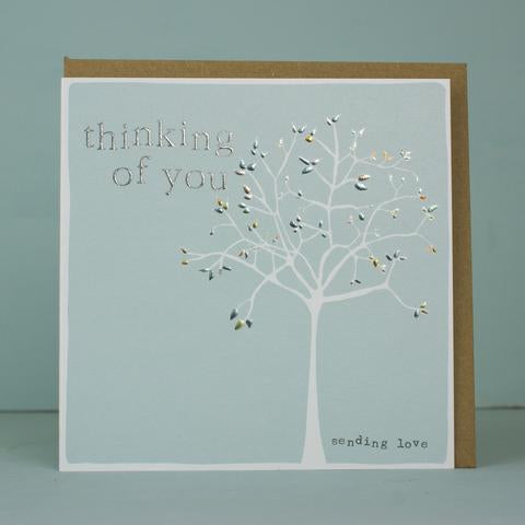 Thinking of You Tree Card - The Christian Gift Company