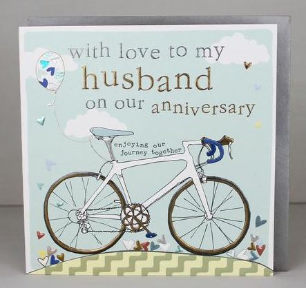 Happy Anniversary Husband Card - The Christian Gift Company