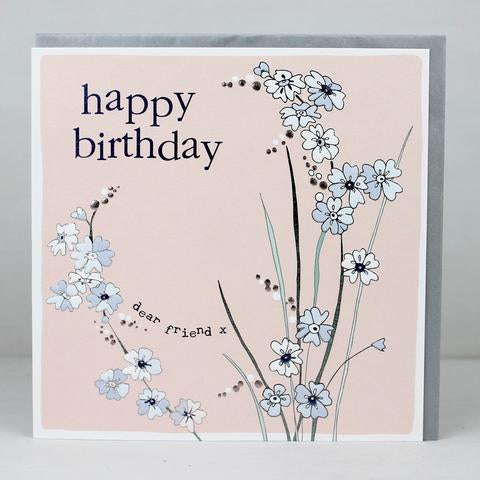 Happy Birthday Dear Friend Card - The Christian Gift Company