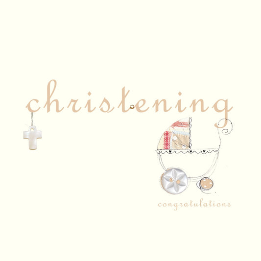 Christening Congratulations Card - The Christian Gift Company