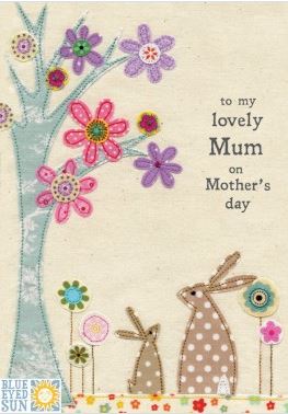 Lovely Mum On Mother's Day Card - The Christian Gift Company